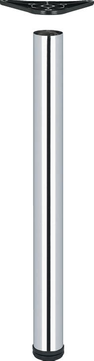 Table leg, steel, cylindrical 